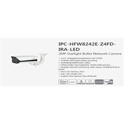 داهوا IPC-HFW8242E-Z4FD-IRA-LED